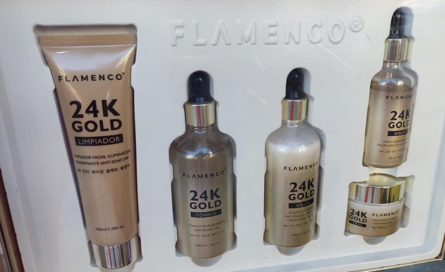 skin care 5pack oro 24k  ⭐️⭐️⭐️⭐️⭐️