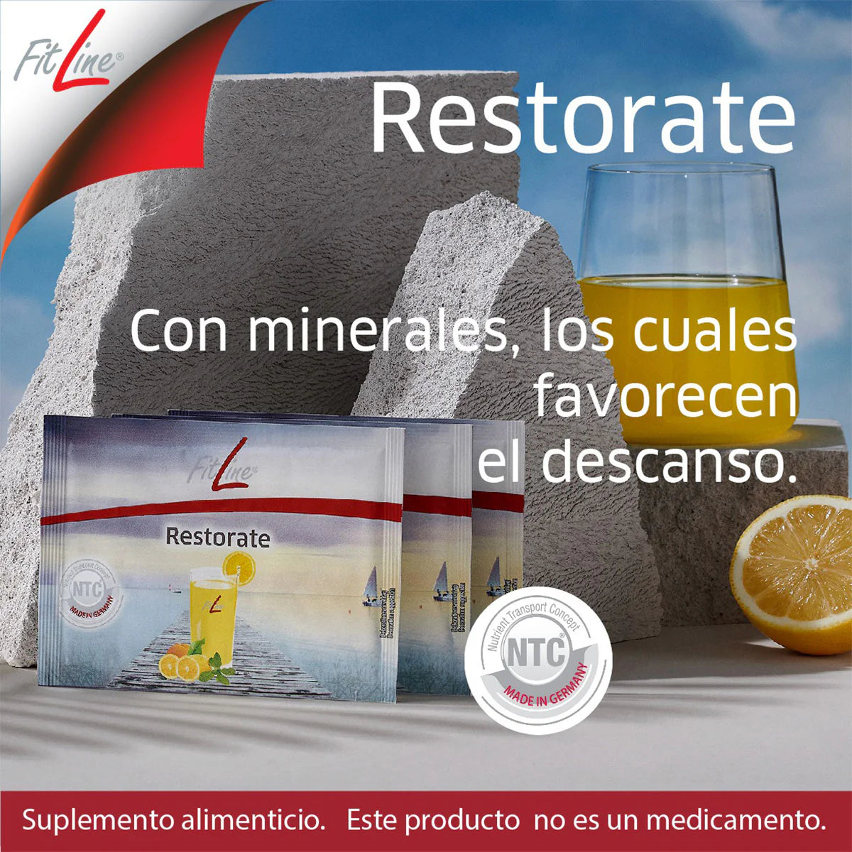 Restorate - 🇩🇪 Suplementos Alemanes (Fortalece tu sistema inmune) 200 gr (30 sobres)